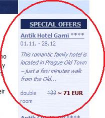 special offer detail