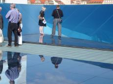 Musée Kampa - exposition avec des installations de miroirs