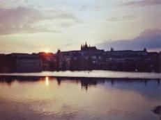sur les bords de la Vltava