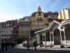 Ville Thermale Karlovy Vary pendant la nuit